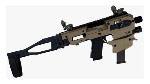 CAA MICRO CONVERSION KIT GLOCK 43/43X/48 TUNGSTEN GRAY LONG STABILZER GEN2 MCK43/48GEN2TU