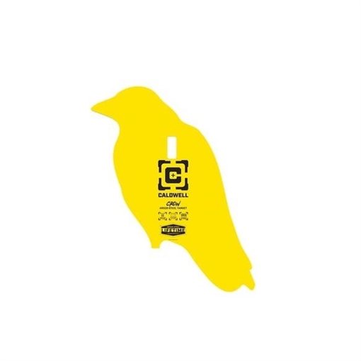 Caldwell AR500 Crow Steel Hanging Target Yellow 4001093