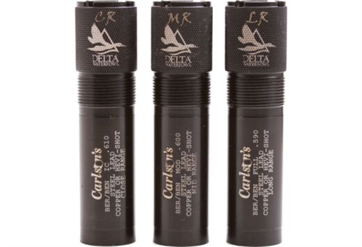 CARLSON'S CHOKE TUBE DELTA SET CMLR 20GA EXTENDED BER MOBIL 15529