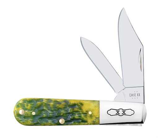CASE KNIVES BARLOW 33/8" 1BL GRRN APPLE BN 27865