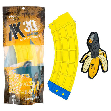 US Palm AK-30R 7.62x39mm 30-Round Banana Yellow Magazine - MA1196A