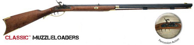 Traditions Crockett .32 cal Percussion Select Hardwood/Blued - R26128101