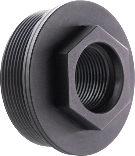 CMMG ZEROED, HUB MOUNT, DIRECT THREAD, 1/2-28 THREAD 11DB017