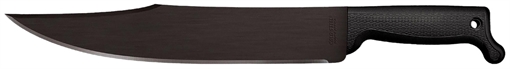 Cold Steel Bowie 12" Black Matte Baked-On Anti Rust 65Mn Carbon Steel Blade, Black Polypropylene Handle, 17.63" Long, Includes Sheath CS97BWM12S