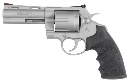 COLT ANACONDA 44MAG 4.25 MATTE SS RUBBER GRIP ZANACONDASM4RTS