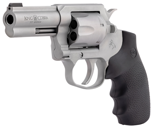 COLT KING COBRA 357MAG 3 MATTE SS HOGUE GRIP BLEM ZKCOBRASM3BB