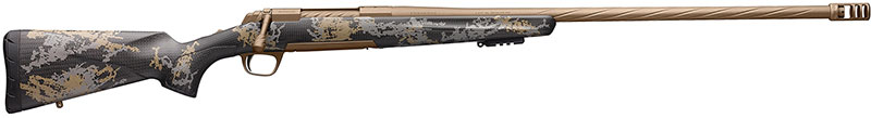 Browning X-Bolt Mountain Pro Long Range Rifle 035539288, 28 Nosler, 26", Accent Graphic Stock, Burnt Bronze Cerakote Finish, 3 Rds