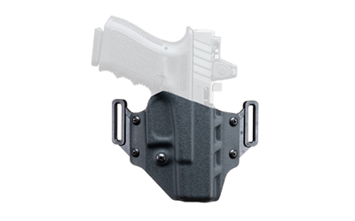 Crucial Concealment Covert OWB, Holster, Right Hand, Kydex, Black, Fits HK CC9 1462