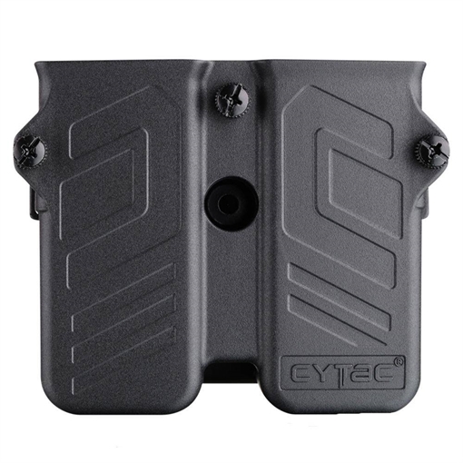 CYTAC UNIVERSAL DOUBLE MAGAZINE POUCH FITS 9MM/40S&W/45 AUTO MAG CY-MPU