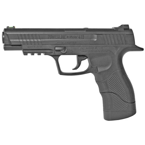Daisy Powerline 415 Air Pistol .177 BB, 6.75" Barrel, SA CO2 Powered, Black, 21rd