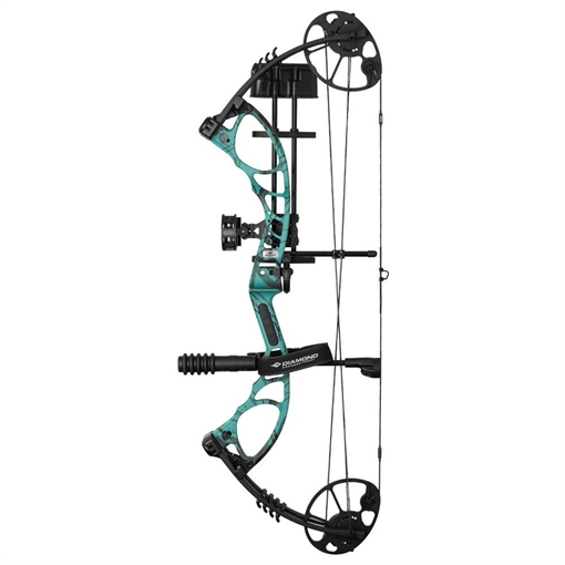 Diamond Diamond Edge XT Bow Mossy Oak Teal Country Roots 20-70lb 19-31 in. RH A10961