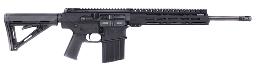 Diamondback DB10 308 Win,7.62 NATO 16" 20+1 Black Hard Coat Anodized 6 Position Rogers Super-Stoc Stock 815875014614