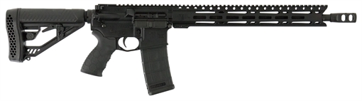 Diamondback DB15 Elite 300 BO 16" 30+1 Black Hard Coat Anodized Adjustable Adaptive Tactical EX Performance Stock 815875014577