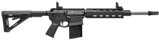 DPMS GII RECON RIA 7.62X51MM 16IN SS BBL MAGPUL MBUS FLIP SIGHTS BLACK MAGPUL MOE STOCK 10RD MAG 60558