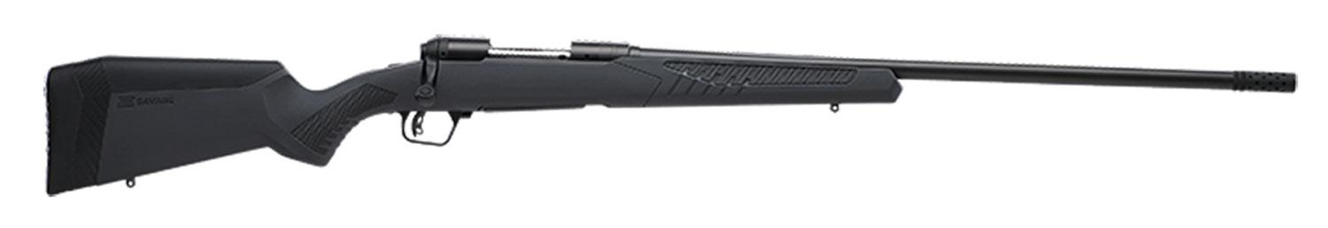 Savage Arms Long Range Hunter Bolt Action Rifle 57495, 300 PRC, 26", Matte Black Barrel/Receiver, Gray AccuStock w/ AccuFit, 5 Rds