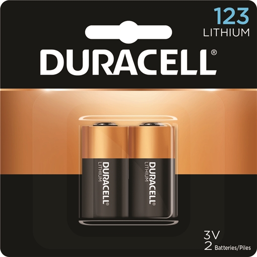 Duracell Duracell Lithium Batteries CR123 2 pk. 0 41333212104