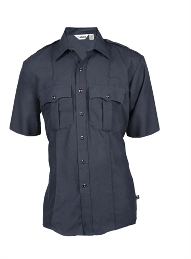 Elbeco HeroGuard DuPont Nomex Men's Bravo Short Sleeve Shirt SM1001NV+L