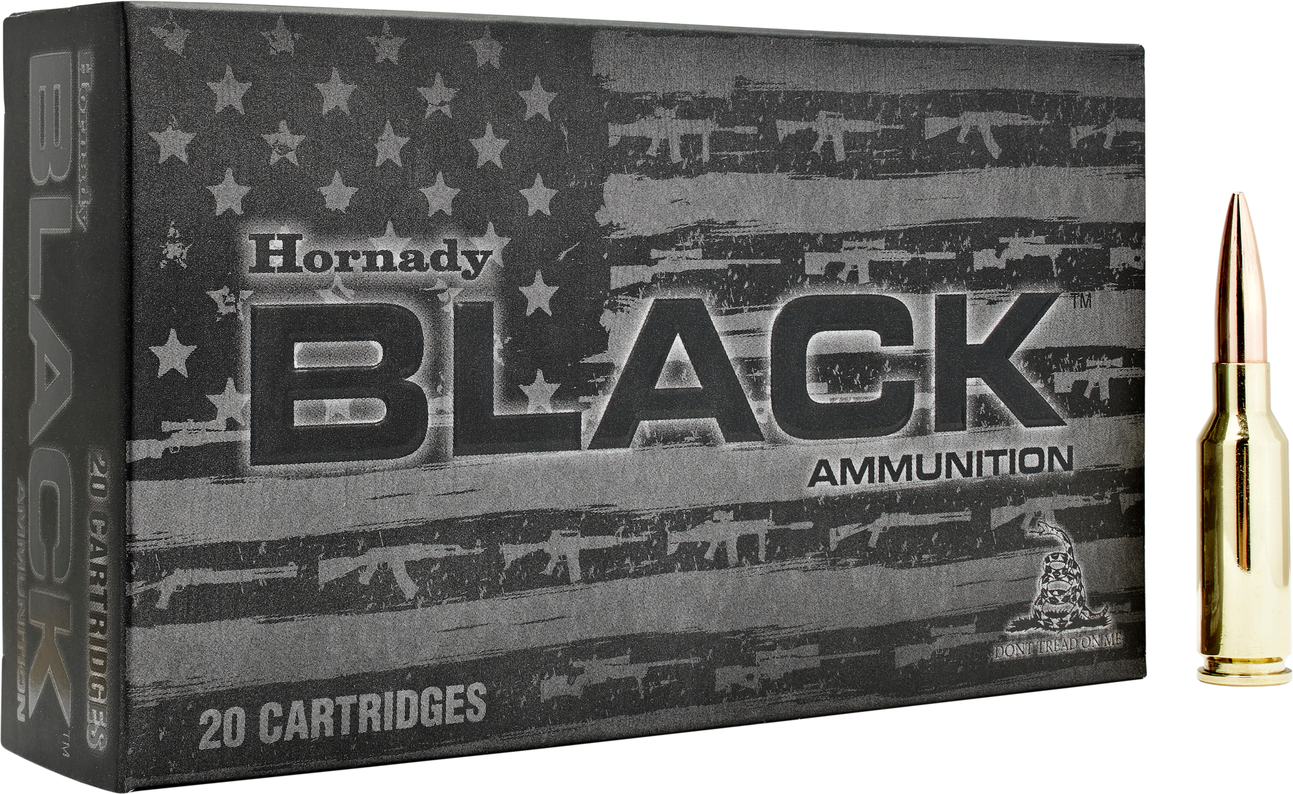 Hornady Black Rifle Ammunition 81604, 6mm ARC, Boat Tail Hollow Point Match, 105 gr, 2750 fps, 20 Rd/Bx