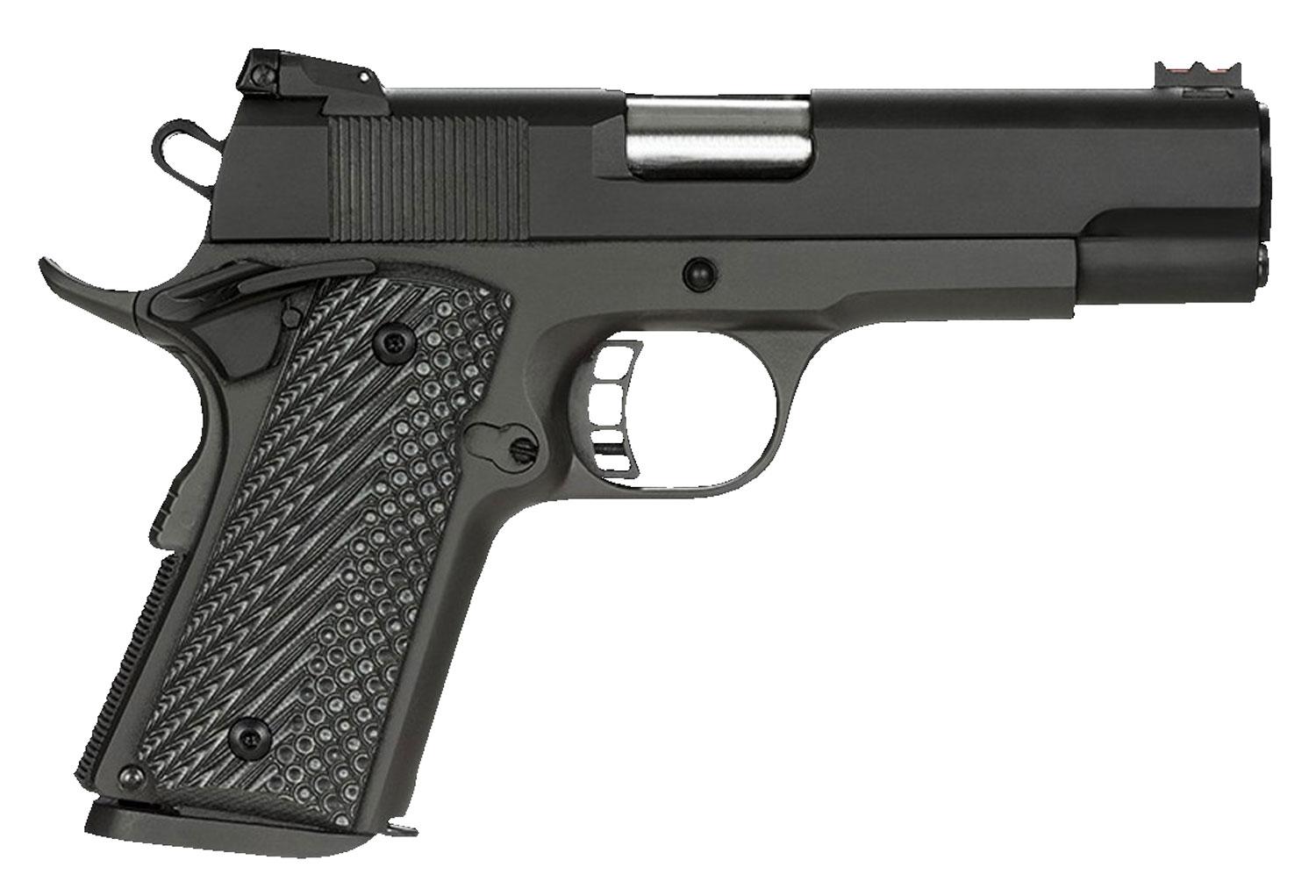 Rock Island Rock Ultra CCO Pistol 51857, 45 ACP, 4.20", Black/Gray G10 Grips, Black Anodized, 7 Rds