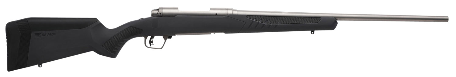 Savage 110 Storm Left-Handed Bolt Action Rifle 57085, 223 Rem, 22", Gray Synthetic Stock, Matte Stainless Finish, 4 Rds
