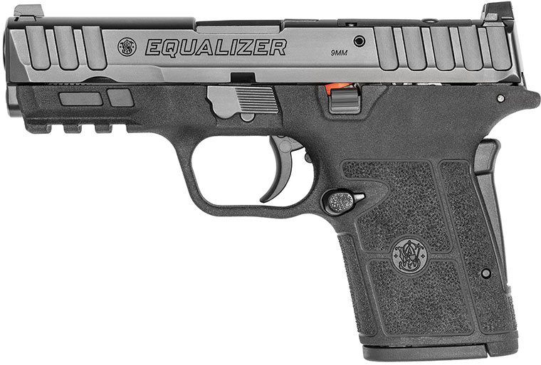 Smith & Wesson Equalizer Optic Ready Semi-Auto Pistol 13592, 9mm, 3.68 in, Black Synthetic Grip, Black Finish, 15 Rd, No Thumb Safety