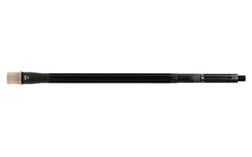Faxon Firearms Match Series, Heavy Fluted, 1:8 Twist Barrel, 223 Wylde, 18", Rifle Length Gas System, Fits AR-15, Nitride Finish, Nickel Teflon Coated Extension, Black 15BW8R18FHQ-5R-NP3