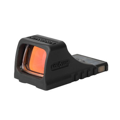 Holosun SCS MOS Solar Charging Red Dot Sight - Glock MOS Model - 32 MOA Circle & 2 MOA Dot