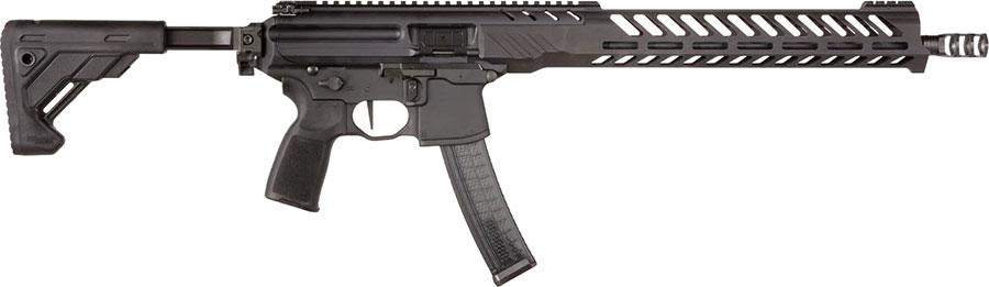 Sig MPX Competition Carbine Rifle RMPX-16B-9-35, 9mm, 16", Collapsible Stock, Black Finish, 35 Rd