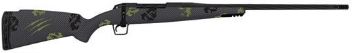 Fierce Firearms Twisted Rogue 300 Win 20" Armour Lube Black Fluted Threaded Barrel, Drilled & Tapped Steel Receiver, LR Negative Comb Forest Camo Carbon Fiber Stock TWROG300WIN20BF