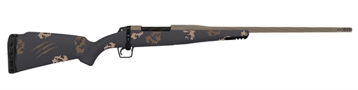 Fierce Firearms Twisted Rogue 7mm BC 20" Smoked Bronze Cerakote Steel Threaded Barrel, Drilled & Tapped Steel Receiver, LR Negative Comb Sonora Ambush Camo Carbon Fiber Stock TWROG7MMBC20BRS