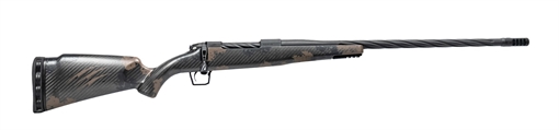 Fierce Firearms Twisted TI Rogue 7mm PRC 22" Black Cerakote Steel Threaded Barrel, Drilled & Tapped Titanium Receiver, LR Negative Comb Trophy Camo Carbon Fiber Stock TWROG7PRC22BT