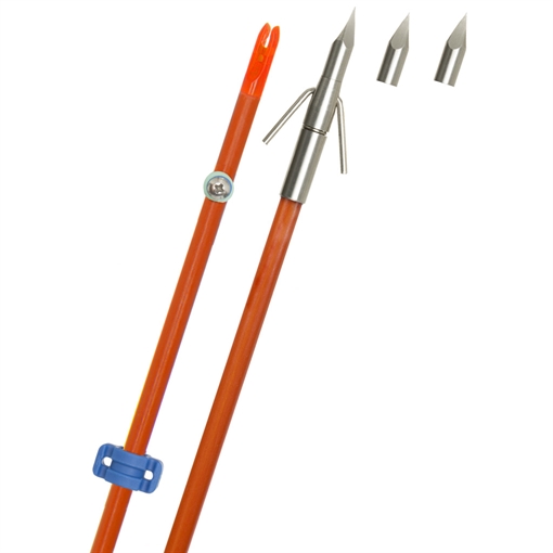 Fin-Finder Fin Finder Raider Pro Bowfishing Arrow Orange with Riptide Pro Point 60852
