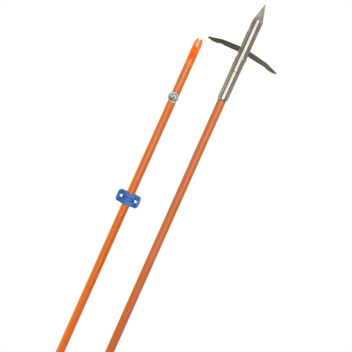 Fin-Finder Fin Finder Raider Pro Bowfishing Arrow Orange with The Kraken Point 13183