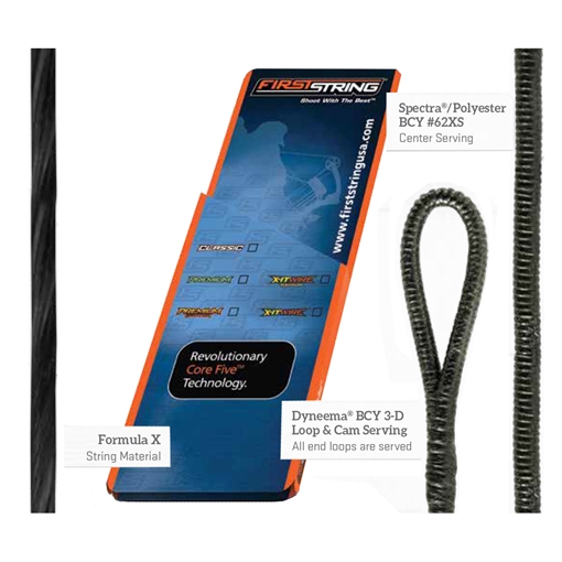 First String FirstString Classic String Set Black Mathews Vertix 5134-25-0100172