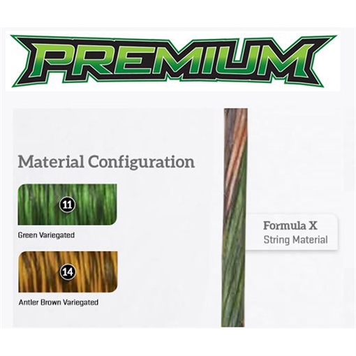 First String FirstString Premium String Set Green/Brown Mathews V3X 33 5234-02-0100236