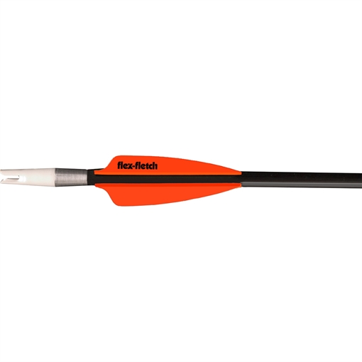 Flex Fletch FFP Shield Cut Vanes Blaze Orange 3.6 in. 39 pk. FFP-360-BLZ-39