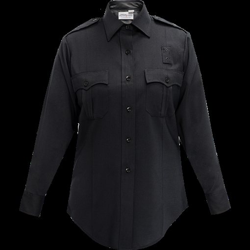 Flying Cross Justice Women's Long Sleeve Shirt - LAPD Navy 107W84 86 36 REG