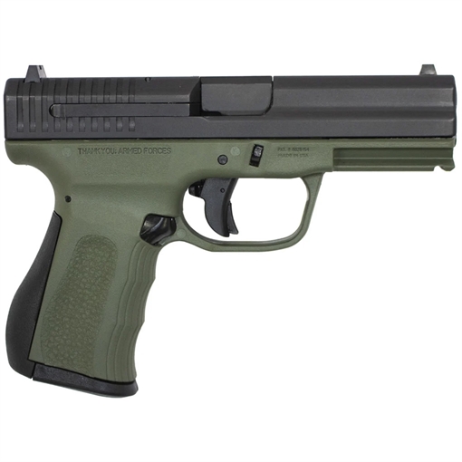 FMK Firearms FMK 9C1 G2 Basic Pistol 9mm 3.87 in. OD Green 14 rd. FMKG9C1G2ODSS