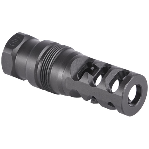 Primary Weapons FRC FLAT 3-PORT 223 CAL 1/2-28 THRD COMPENSATOR FOR 13.8''BBL FRC-F-3P-X-1/2X28