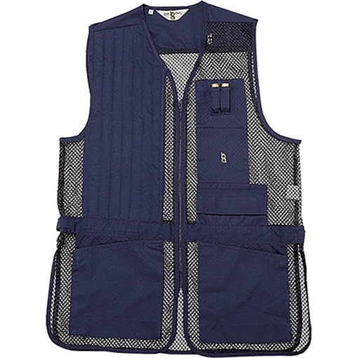 Bob Allen FULL MESH SHOOTING VEST NAVY RH 2XL 30181