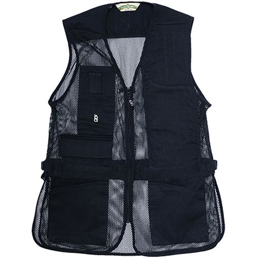 Bob Allen FULL MESH SHOOTING VEST BLACK RH M 40081