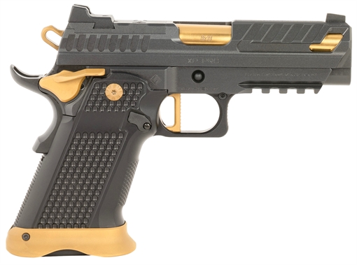Fusion Firearms XP Pro Sports South Exclusive 9mm Luger 17+1 4" Bull Barrel Steel Optic Cut/Serrated/Vent Cut Slide Steel Frame w/Picatinny Rail Aluminum Grip RMR Footprint XP9BLKG
