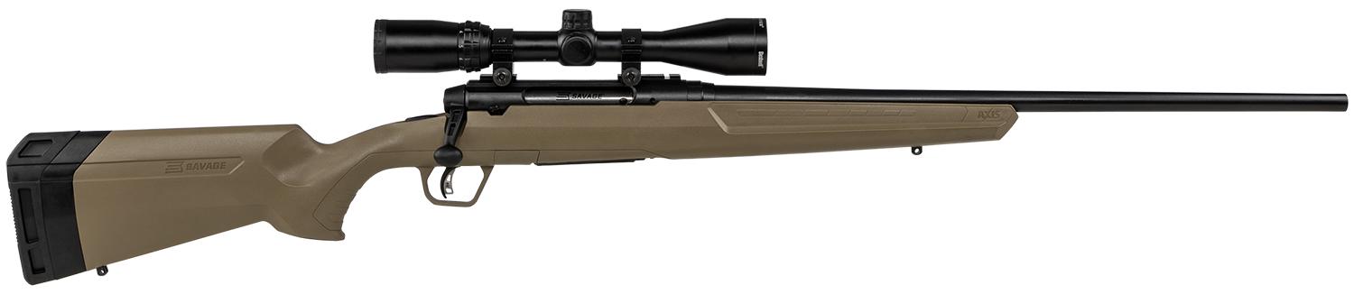 Savage Arms Axis II XP Bolt Action Rifle 57175, 6.5 Creedmoor, 22", Sporter Stock, Flat Dark Earth Finish, 4 Rds