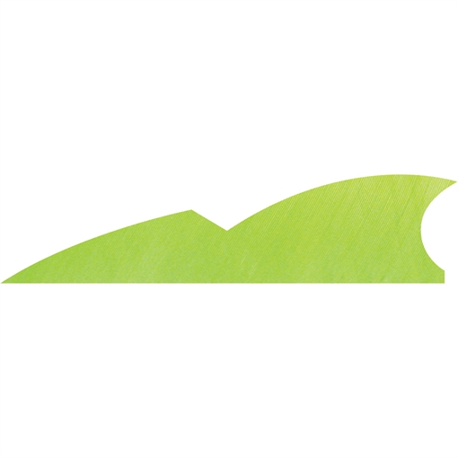 Gateway Gateway Batwing Feathers Charteuse 2 in. LW 50 pk. 200LNSCH-50