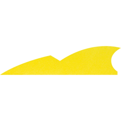 Gateway Gateway Batwing Feathers Flo Yellow 2 in. RW 50 pk. 200RNSFY-50