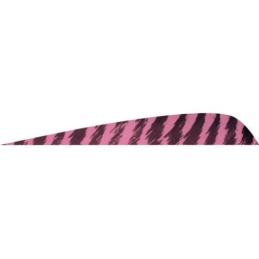 Gateway Gateway Parabolic Feathers Barred Flo Pink 4 in. RW 50 pk. 400RPBFP-50