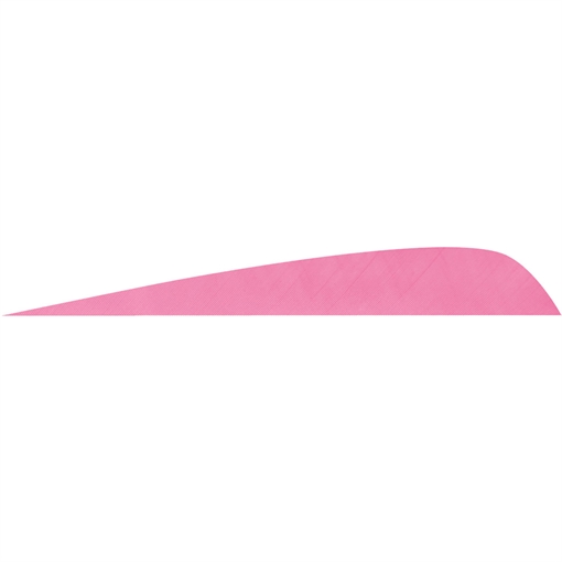 Gateway Gateway Parabolic Feathers Flo Pink 4 in. LW 50 pk. 400LPSFP-50