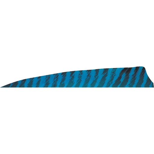 Gateway Gateway Shield Cut Feathers Barred Blue 4 in. LW 50 pk. 400LSBBL-50