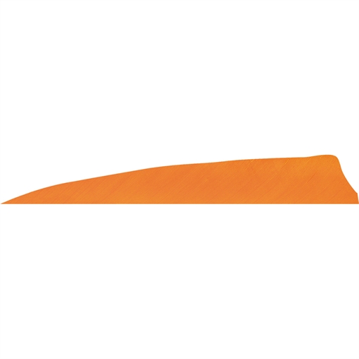 Gateway Gateway Shield Cut Feathers Flo Orange 4 in. RW 50 pk. 400RSSFO-50