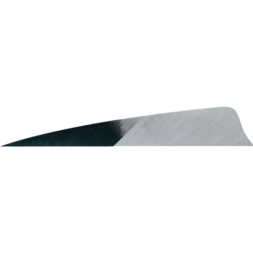 Gateway Gateway Shield Cut Feathers Kuro Grey 4 in. LW 50 pk. 400LSKGY-50